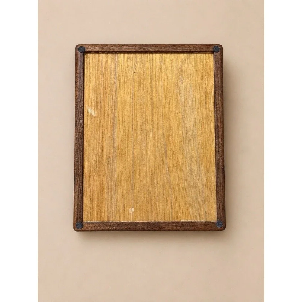 Danish Modern Paper Tray & Letter Organizer in Teak, Maple & Walnut